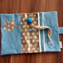 Geschenkset Braun/Blau 